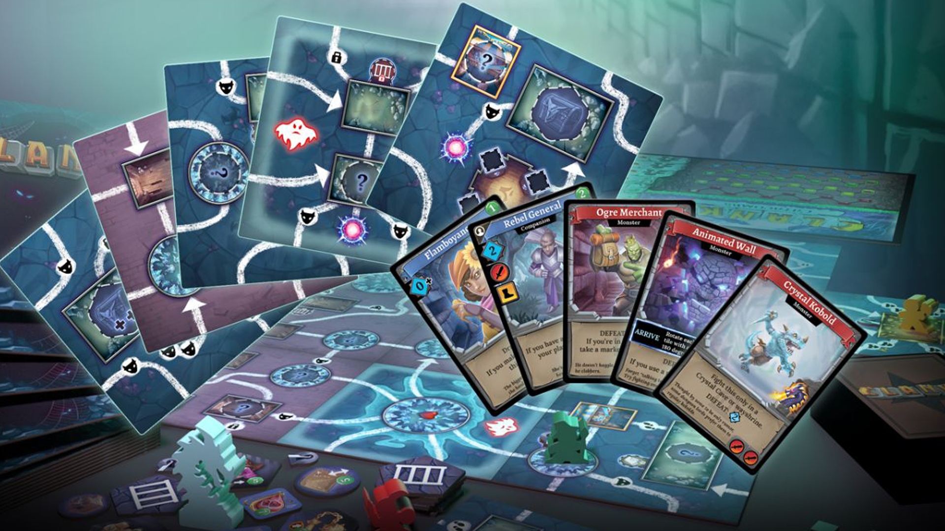Clank! spinoff game sees players creating the dungeon they